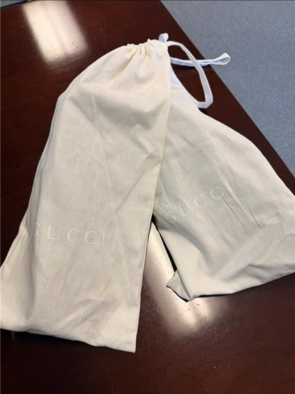 Gucci Men’s Size 11 Web Slide Sandals Black Leather GG Logo Green Red Stripe - Picture 5 of 10